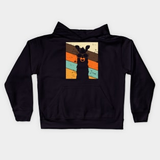 Vintage Llama Kids Hoodie